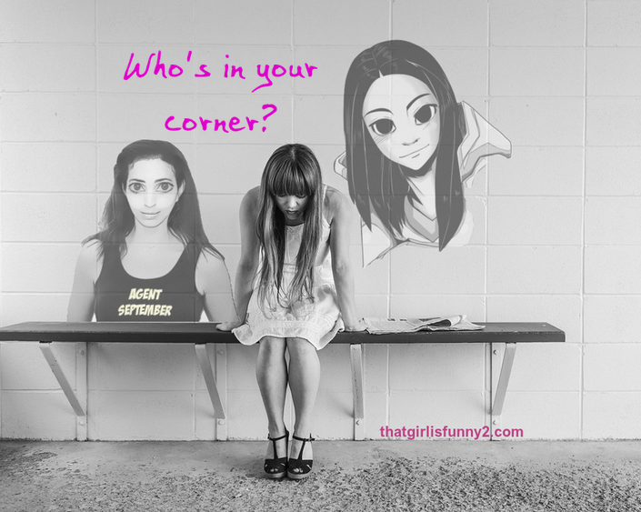agent september dramaguru who is in your corner bench girl wall