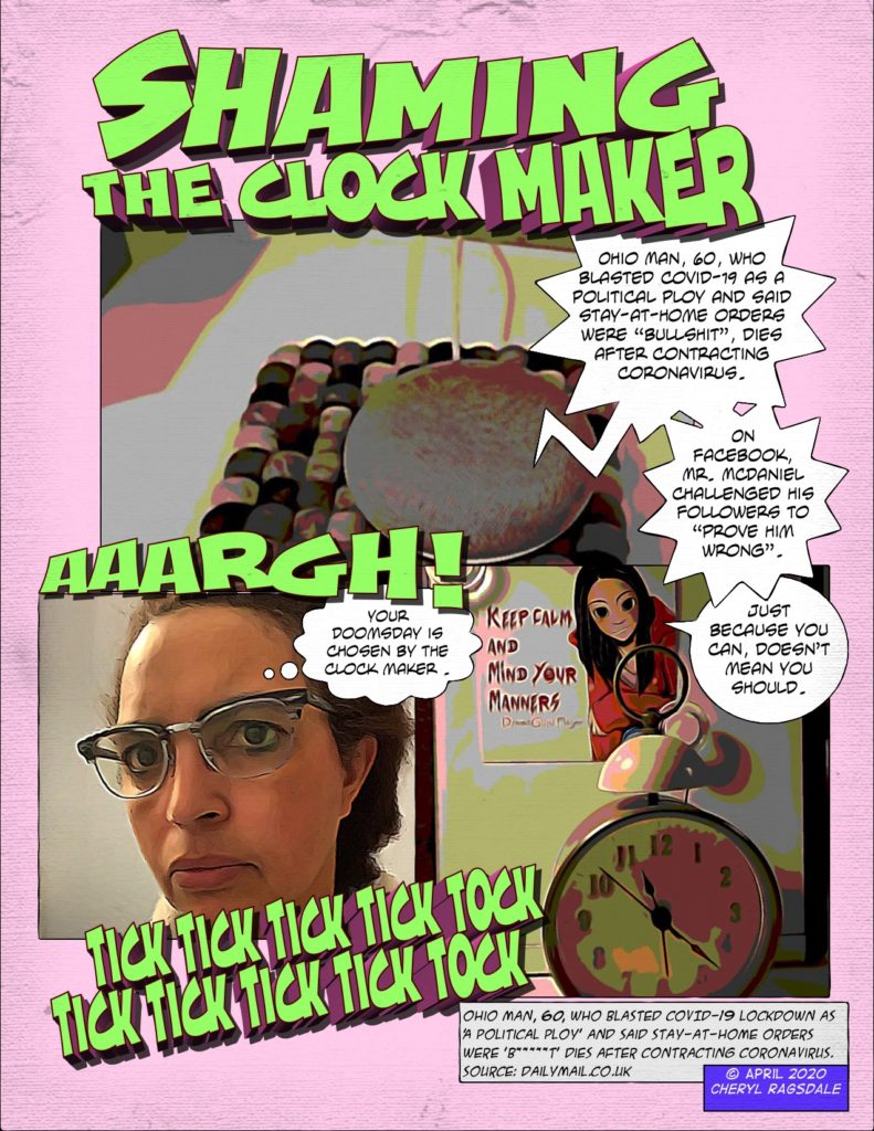 reckless behavior shaming clock maker clockingyou doomsday clock