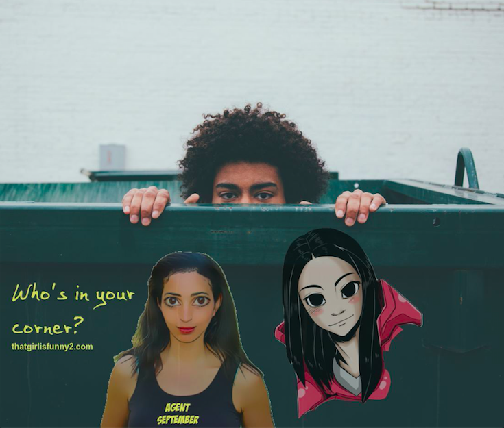man afro wall dramaguru agent september