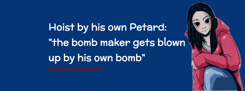hoist-petard