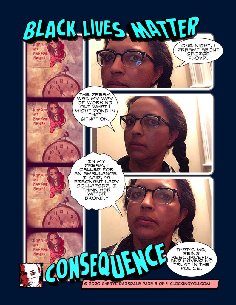 black lives matter Too-Much-Talking-Page_3 cheryl ragsdale clockingyou