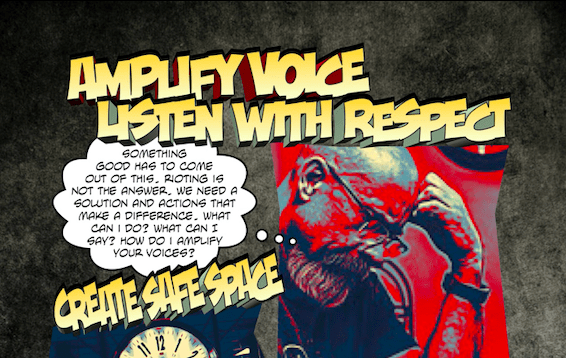 amplify voice listen with respect