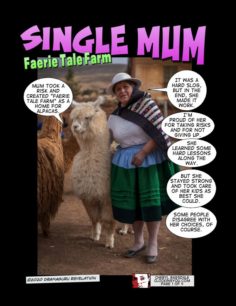 Single Mum Faerie Tale Farm Page_1 by cheryl ragsdale clockingyou