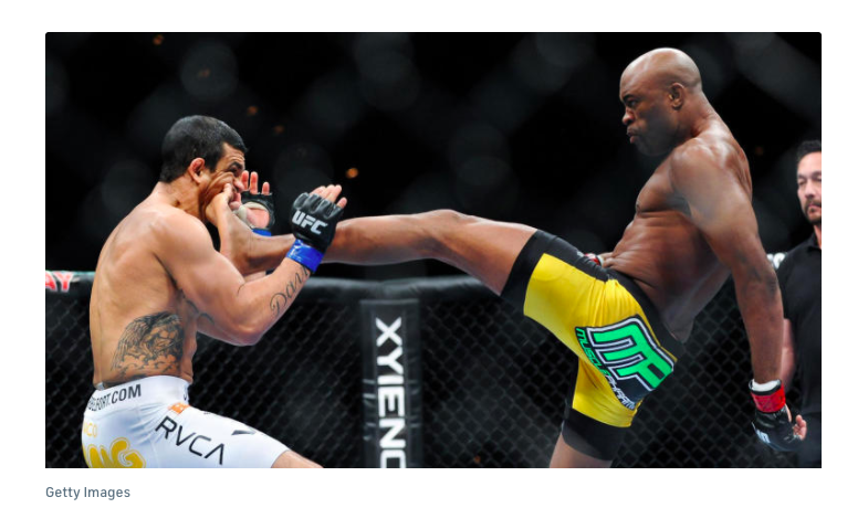 anderson spider silva getty image