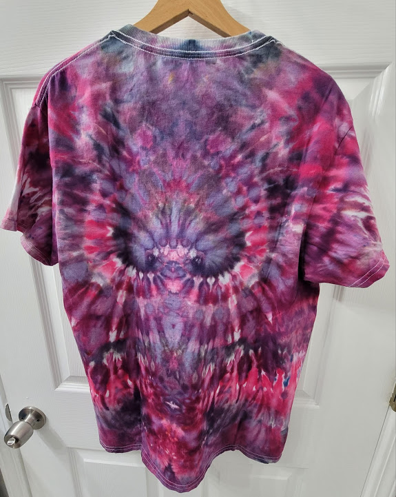 Afro Samurai tie dye by thatgirlisfunny back