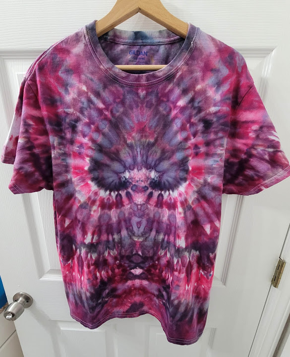 Afro Samurai tie dye by thatgirlisfunny front