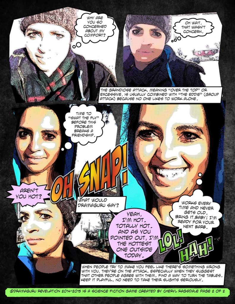 DramaGuru Revelation comic book aren't you hot? Vol. 1 Ep5 Page_2 by cheryl ragsdale