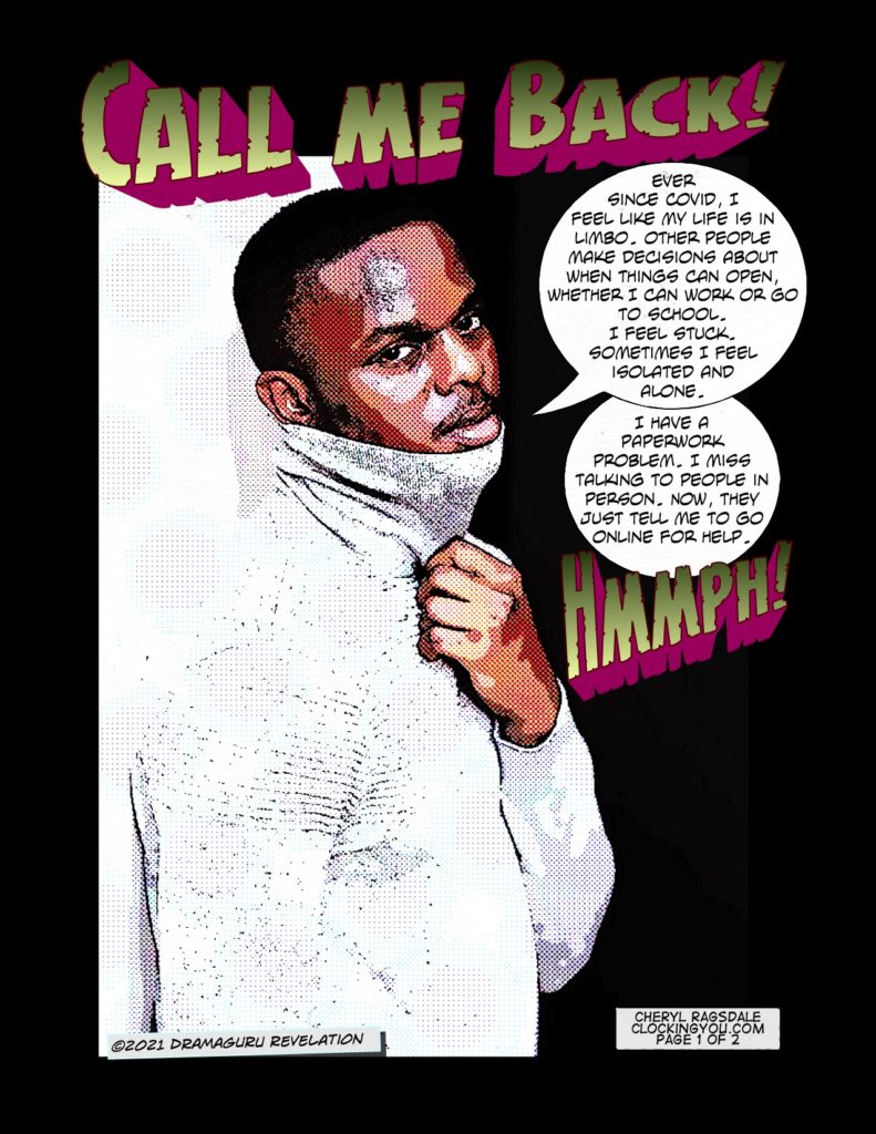 Shame! Getting Help During Covid Call Me Back! Page_1 by cheryl ragsdale