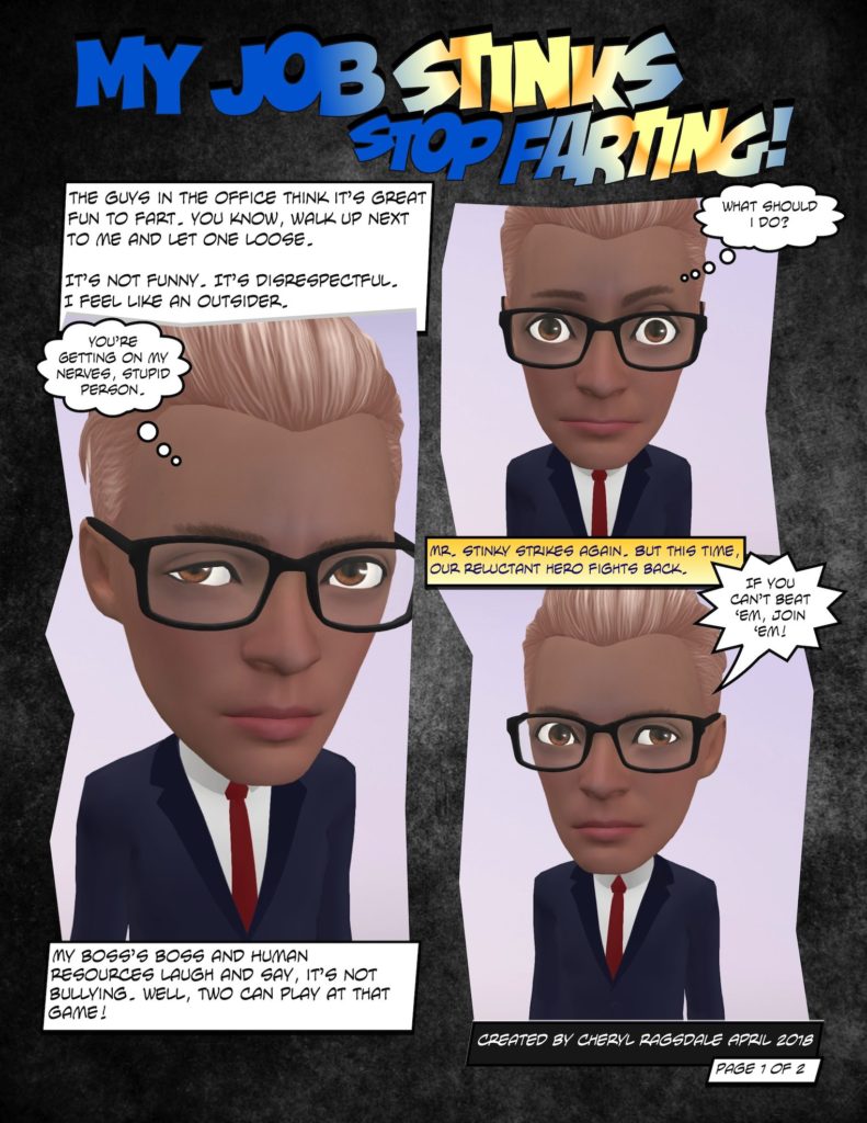 My Job Stinks Stop Farting Page_1 by cheryl ragsdale