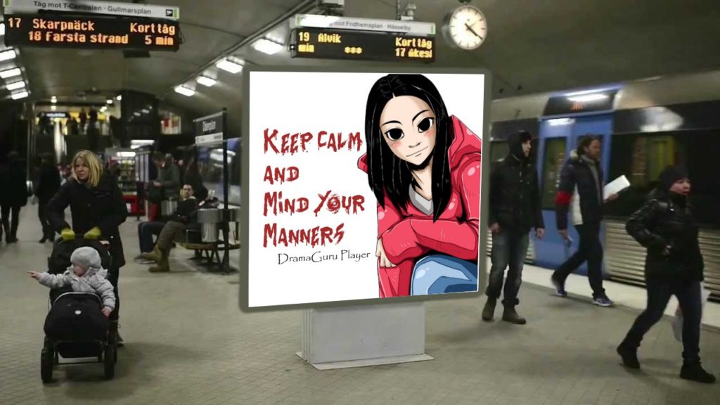dramaguru keep calm 9 train station
