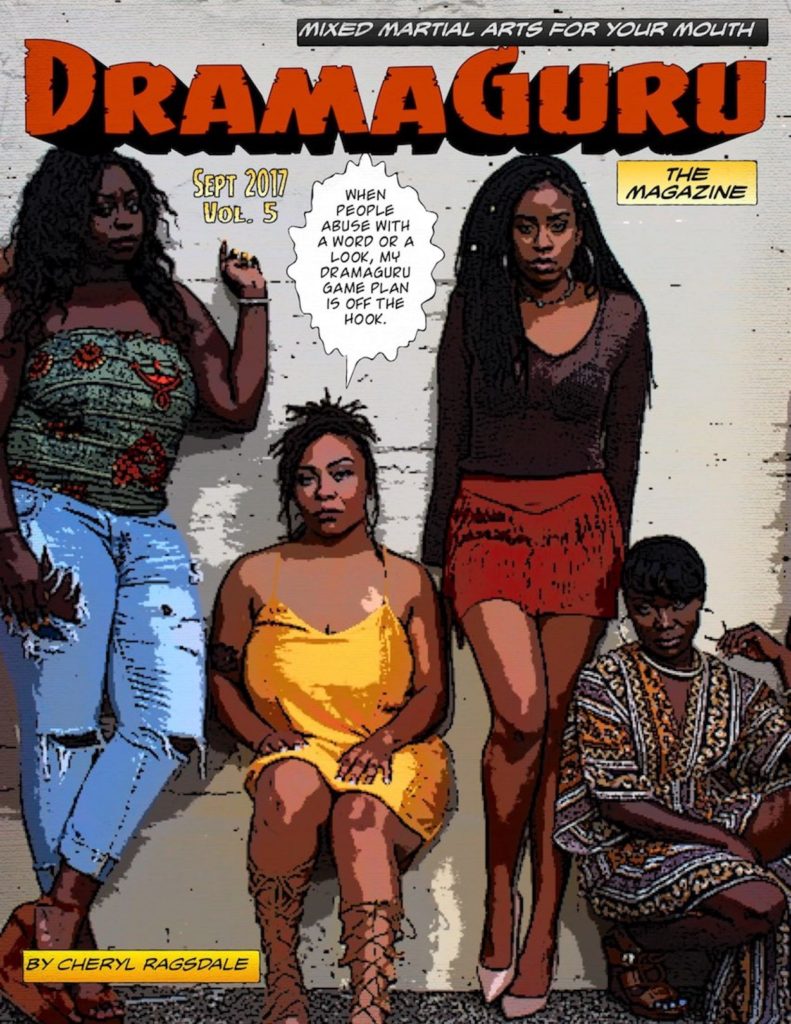 4 women Sept 2017 DramaGuru Magazine Cover