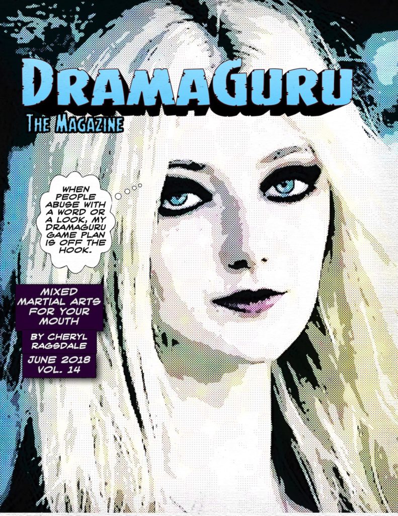 DramaGuru Magazine ice blonde girl 2018