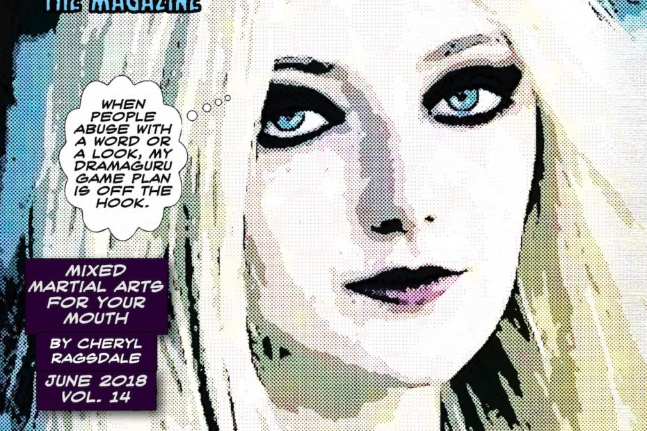 DramaGuru Magazine ice blonde girl 2018