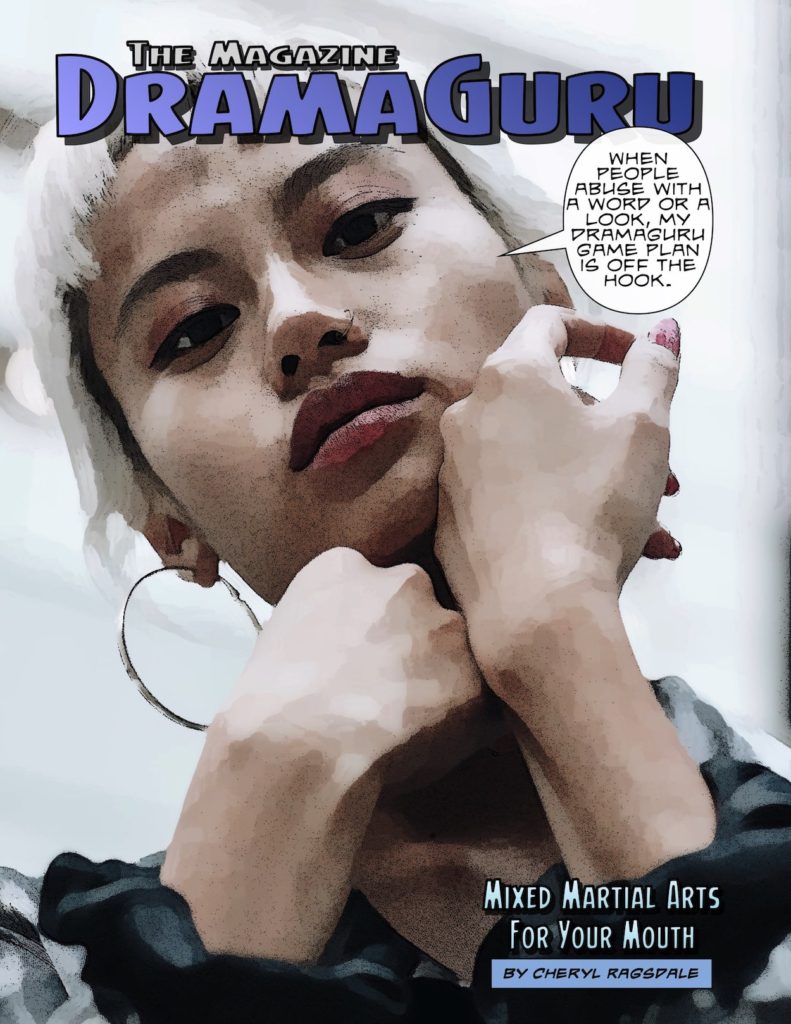 DramaGuru Magazine 2018 White Short Hair