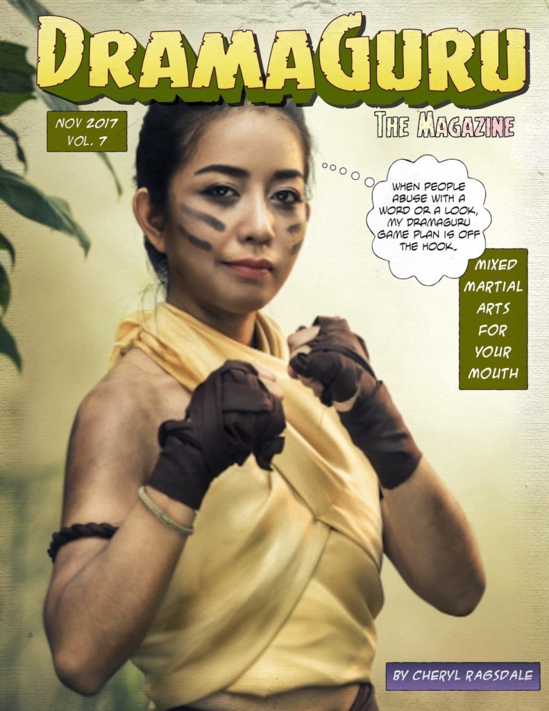 dramaguru magazine NOV 2017 cover Sasint pixabay thai boxer1