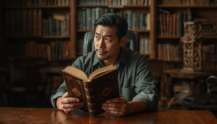 76 canva cinematic man book library Courts of Heaven (COH) prep questions