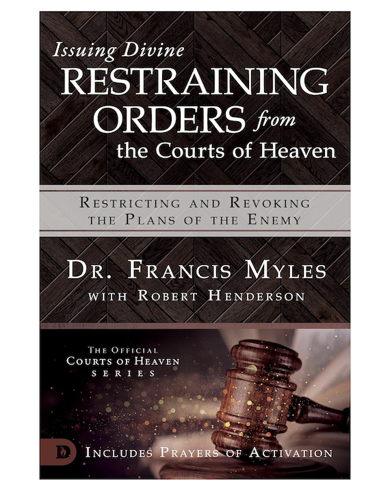 book cover francis myles restraining orders from COH