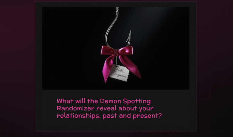 hook bow demon spotting APP randomizer July 2026